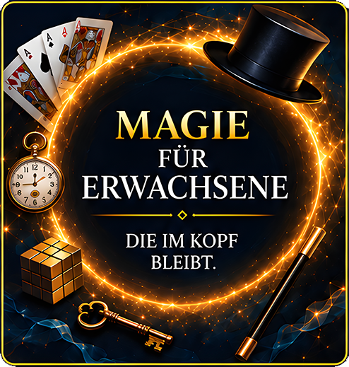Magie für Erwachsene – Die Magie, die im Kopf bleibt
